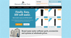 Desktop Screenshot of discountsoftenerparts.com